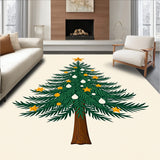 Festive Pine Celebration Walkway Enhancement With Joyful Spirit(Green)