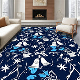 Seasonal Chimes Melody Arch Curved Holiday Welcome(Blue)