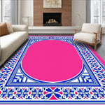 Tile Mosaic Inspired Hallway Protection (Pink) - ODIKA