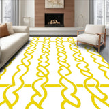 Elegant Trellis Maze Network Motif(Yellow)