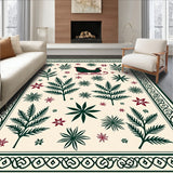 Nordic Fir Branch Sleigh Journey Celebration Design(Ivory)