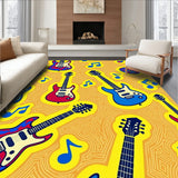 Vibrant Acoustic Symphony Artistic Melody Instrumental Jazz(Yellow)