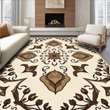 Enchanted Aviary Medallion With Botanical (Ivory)