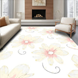 Enchanted Cloudburst Dream with Swirling Petal Motifs(Ivory)