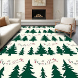 Wilderness Journey Footpath Beneath Conifer Peaks(Green)