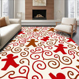 Festive Cane Swirl and Gingerbread Duo(Red)