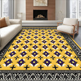 Ancient Mosaic Weathered Exotic Enchanting Palatial Charm(Yellow)