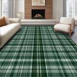 Elegant Forest Green Striped Texture(Green)