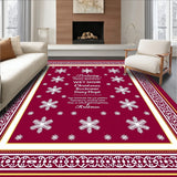 Winter Wonderland Medallion with Ornate Seasonal(Red)