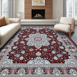 Boho Staircase Step Treads Covers Pack Stair Runner(Red)