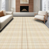 Farmhouse Area Plaid Patterned(Beige)