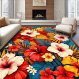 Striking Colorful Abstract Design(Red)