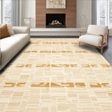 Cut to Size Modern Meander Area(Beige)