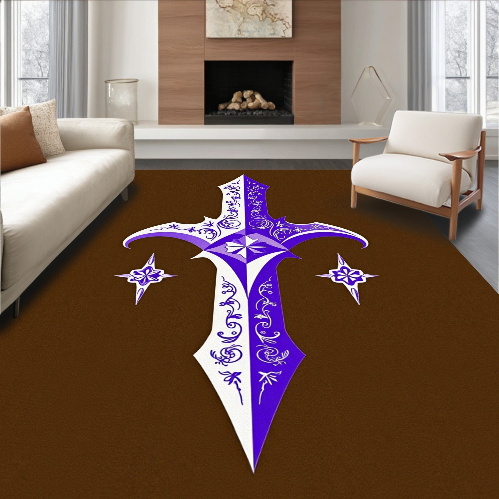 Bewitched Cutting Tool Enchanted Occult Ritual Ceremonial Artifact(Purple) - ODIKA