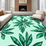 Tropical Leaf Mosaic Vibrant Accent(Green)