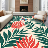 Tropical Wildlife Decorative Floor(Ivory)