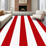 Cane Stripe Welcome Holiday Festive Entrance(Red)