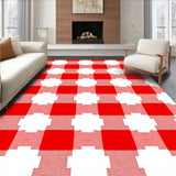 Buffalo Checkered Farmhouse Reversible Layered(Red)