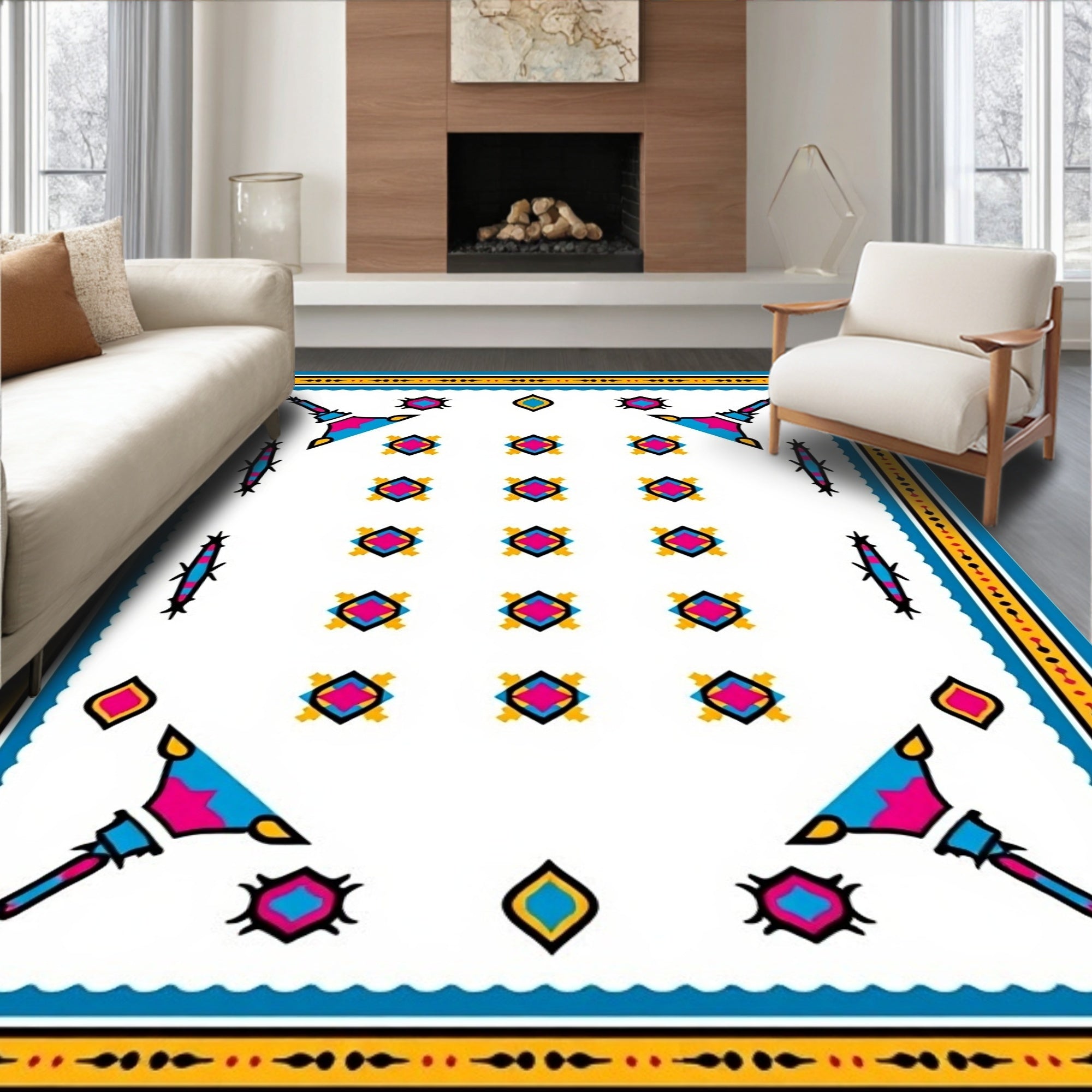 Southwestern Ancient Nomadic Artifact (Blue) - ODIKA