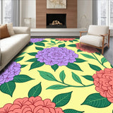 Botanical Garden Floral Medley with Blooming Hydrangea Clusters(Yellow)