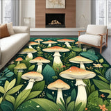 Vibrant Cute Mushroom Visual Appeal(Green)