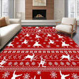 Festive Reindeer Holiday Hallway Pathway(Red)