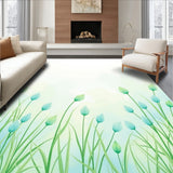 Abstract Meadow Watercolor(Green)