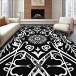 Boho Eclipse with Chevron and Motifs(Black) - ODIKA