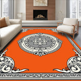 Medallion Vintage Inspired Plush Enhancement (Orange)