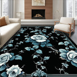Striking Rose Patterned Sensation(Blue)
