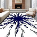 Abstract Burst Radial Design Playroom (Blue) - ODIKA