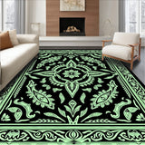 Eclectic Boho Paisley Whimsical Artisan(Green)