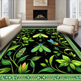 Vivid Green Insect Aesthetic(Black)