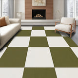 Rustic Farmhouse Checkboard Lattice(White)