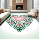 Art Nouveau Flourish with Interwoven Leafy Scrolls(Pink)