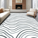 Zen Garden Ripple Wave Minimalist(White)