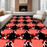 Highland Tartan Checkered Decorative Accent(Red)