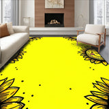 Charming Yellow Sun Motif(Yellow)