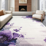 Chic Watercolor Floral Arrangement(Purple)