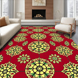 Festive Snowflake Wonderland Decorative Winter Holiday(Red)