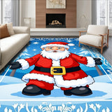 Magical Winter Wonderland Festive Yuletide Hearth Decoration(Red)