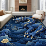 Vibrant Earthy Dragon Aesthetic(Blue)