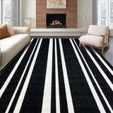 Bold Striped Accent with Modern Flair(Black)
