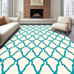 Transitional Lattice Modern Contemporary Interlocking (Blue) - ODIKA