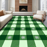 Winter Wonderland Buffalo Check Adornment(Green)