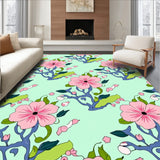 Enchanted Forest Flower Motif with Dreamy Branch Details(Pink)