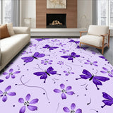 Whimsical Flying Insect Dance Illustration(Purple)