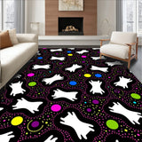 Illuminated Feline Holiday Novelty with Glowing Accents(Black)