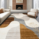 Neutral Showcasing Curved Shapes and Muted Metallic(Beige)