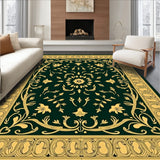Enchanted Woodland Tapestry With Mystical Vine Motifs(Green)